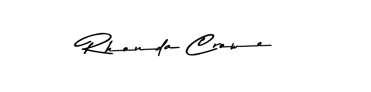 Similarly Asem Kandis PERSONAL USE is the best handwritten signature design. Signature creator online .You can use it as an online autograph creator for name Rhonda Crowe. Rhonda Crowe signature style 9 images and pictures png