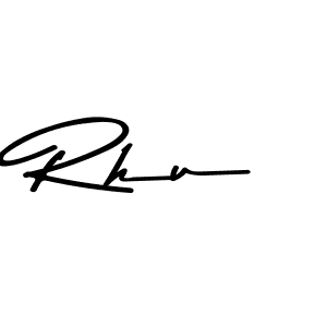 Similarly Asem Kandis PERSONAL USE is the best handwritten signature design. Signature creator online .You can use it as an online autograph creator for name Rhu. Rhu signature style 9 images and pictures png