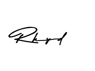 Similarly Asem Kandis PERSONAL USE is the best handwritten signature design. Signature creator online .You can use it as an online autograph creator for name Rhyd. Rhyd signature style 9 images and pictures png
