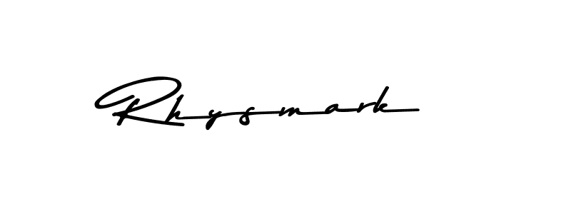Use a signature maker to create a handwritten signature online. With this signature software, you can design (Asem Kandis PERSONAL USE) your own signature for name Rhysmark. Rhysmark signature style 9 images and pictures png