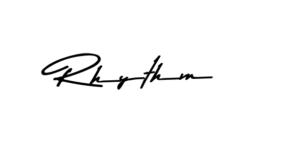 Make a beautiful signature design for name Rhythm. Use this online signature maker to create a handwritten signature for free. Rhythm signature style 9 images and pictures png