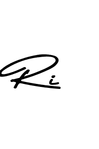 Ri stylish signature style. Best Handwritten Sign (Asem Kandis PERSONAL USE) for my name. Handwritten Signature Collection Ideas for my name Ri. Ri signature style 9 images and pictures png