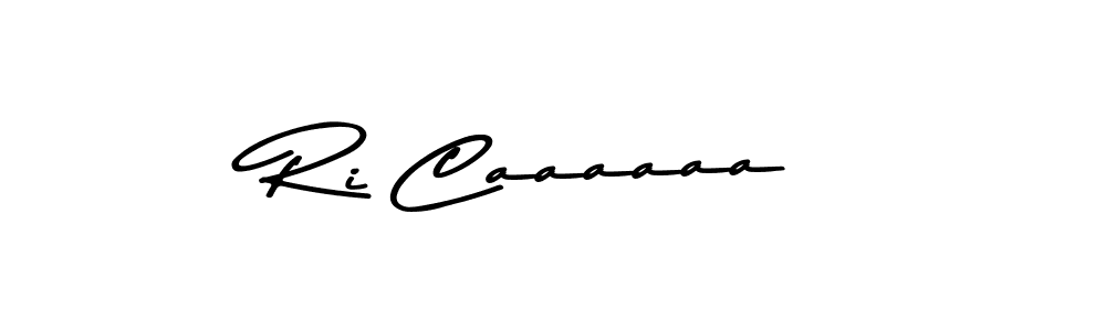 Create a beautiful signature design for name Ri Caaaaaa. With this signature (Asem Kandis PERSONAL USE) fonts, you can make a handwritten signature for free. Ri Caaaaaa signature style 9 images and pictures png