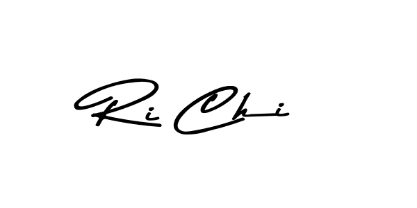 Make a beautiful signature design for name Ri Chi. With this signature (Asem Kandis PERSONAL USE) style, you can create a handwritten signature for free. Ri Chi signature style 9 images and pictures png