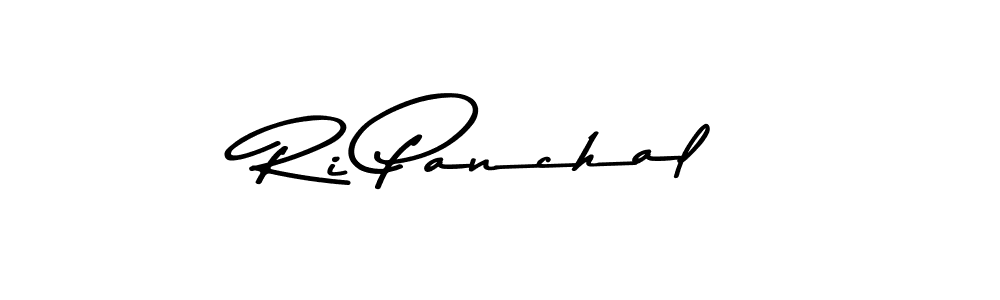 How to make Ri Panchal signature? Asem Kandis PERSONAL USE is a professional autograph style. Create handwritten signature for Ri Panchal name. Ri Panchal signature style 9 images and pictures png