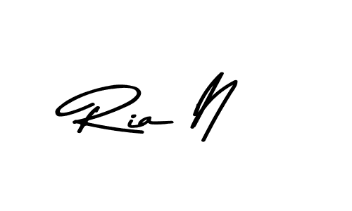 You should practise on your own different ways (Asem Kandis PERSONAL USE) to write your name (Ria N) in signature. don't let someone else do it for you. Ria N signature style 9 images and pictures png