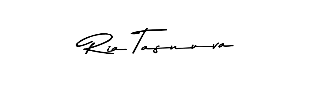 Design your own signature with our free online signature maker. With this signature software, you can create a handwritten (Asem Kandis PERSONAL USE) signature for name Ria Tasnuva. Ria Tasnuva signature style 9 images and pictures png