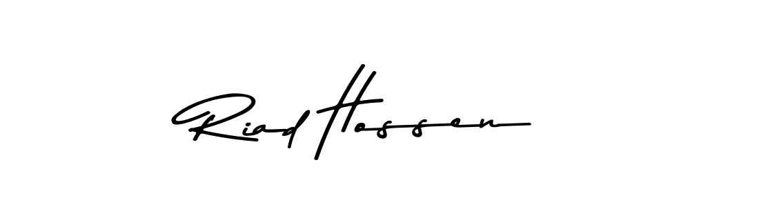 You should practise on your own different ways (Asem Kandis PERSONAL USE) to write your name (Riad Hossen) in signature. don't let someone else do it for you. Riad Hossen signature style 9 images and pictures png