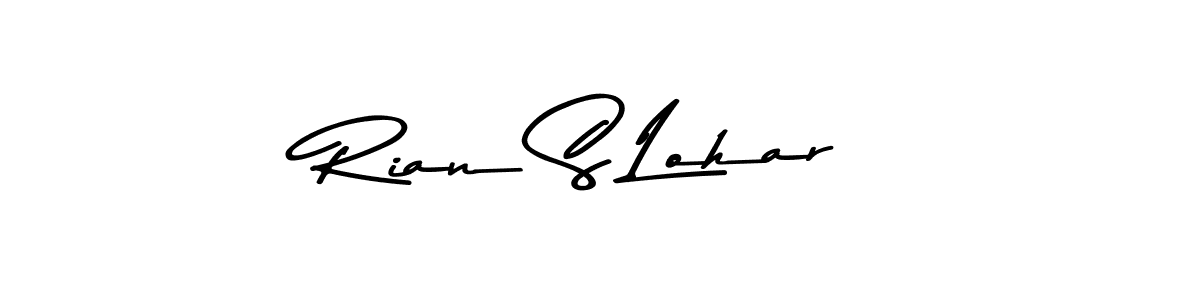Also we have Rian S Lohar name is the best signature style. Create professional handwritten signature collection using Asem Kandis PERSONAL USE autograph style. Rian S Lohar signature style 9 images and pictures png