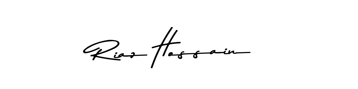 Use a signature maker to create a handwritten signature online. With this signature software, you can design (Asem Kandis PERSONAL USE) your own signature for name Riaz Hossain. Riaz Hossain signature style 9 images and pictures png