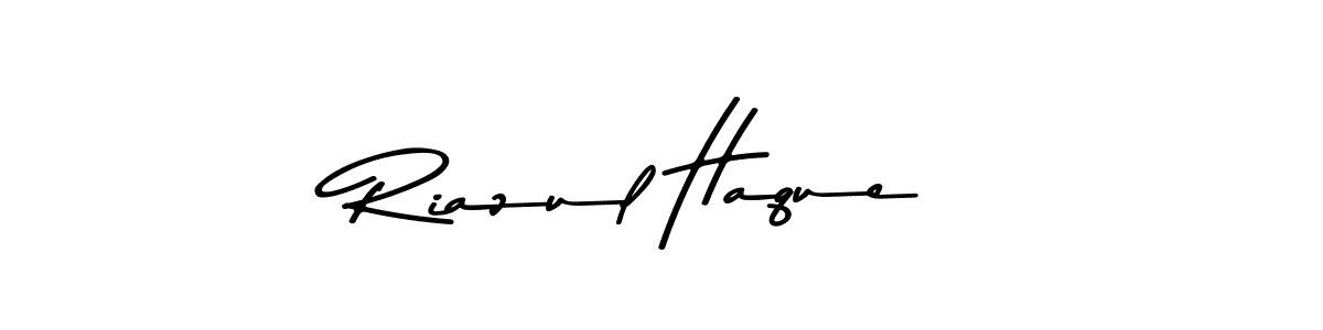 Make a beautiful signature design for name Riazul Haque. With this signature (Asem Kandis PERSONAL USE) style, you can create a handwritten signature for free. Riazul Haque signature style 9 images and pictures png