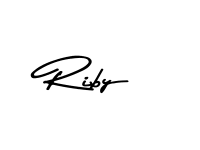 Asem Kandis PERSONAL USE is a professional signature style that is perfect for those who want to add a touch of class to their signature. It is also a great choice for those who want to make their signature more unique. Get Riby name to fancy signature for free. Riby signature style 9 images and pictures png