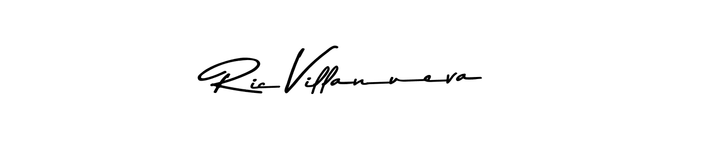 Similarly Asem Kandis PERSONAL USE is the best handwritten signature design. Signature creator online .You can use it as an online autograph creator for name Ric Villanueva. Ric Villanueva signature style 9 images and pictures png