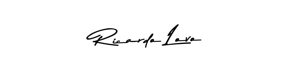 Also we have Ricardo Lovo name is the best signature style. Create professional handwritten signature collection using Asem Kandis PERSONAL USE autograph style. Ricardo Lovo signature style 9 images and pictures png