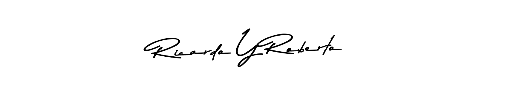Make a beautiful signature design for name Ricardo Y Roberto. Use this online signature maker to create a handwritten signature for free. Ricardo Y Roberto signature style 9 images and pictures png