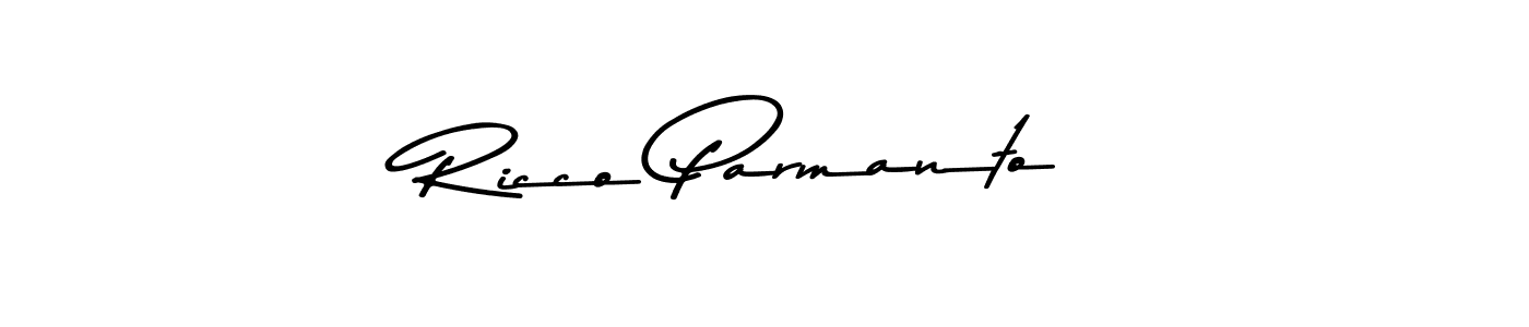 Also we have Ricco Parmanto name is the best signature style. Create professional handwritten signature collection using Asem Kandis PERSONAL USE autograph style. Ricco Parmanto signature style 9 images and pictures png