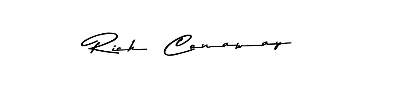 Make a beautiful signature design for name Rich  Conaway. Use this online signature maker to create a handwritten signature for free. Rich  Conaway signature style 9 images and pictures png