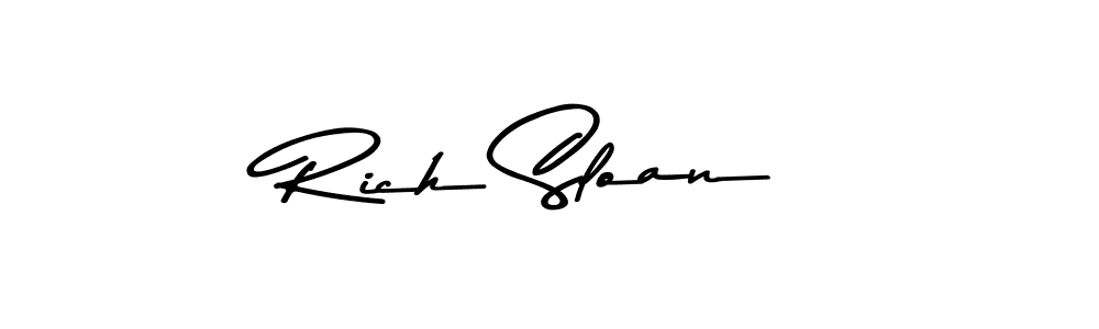 Make a beautiful signature design for name Rich Sloan. Use this online signature maker to create a handwritten signature for free. Rich Sloan signature style 9 images and pictures png
