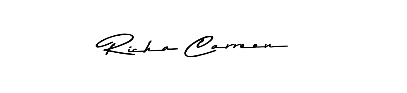 It looks lik you need a new signature style for name Richa Carreon. Design unique handwritten (Asem Kandis PERSONAL USE) signature with our free signature maker in just a few clicks. Richa Carreon signature style 9 images and pictures png