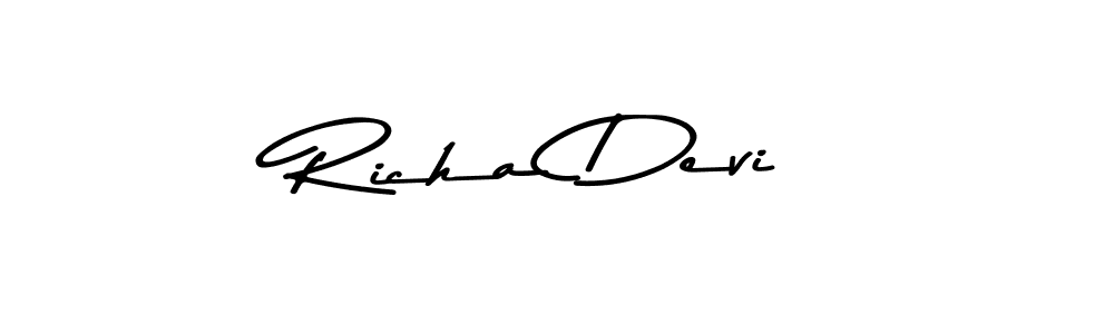 It looks lik you need a new signature style for name Richa Devi. Design unique handwritten (Asem Kandis PERSONAL USE) signature with our free signature maker in just a few clicks. Richa Devi signature style 9 images and pictures png