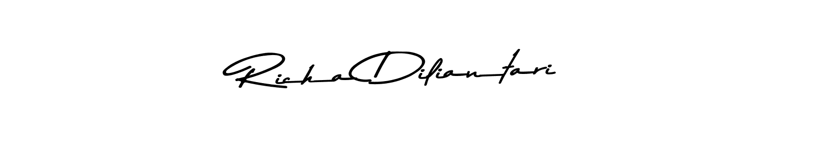 How to Draw Richa Diliantari signature style? Asem Kandis PERSONAL USE is a latest design signature styles for name Richa Diliantari. Richa Diliantari signature style 9 images and pictures png