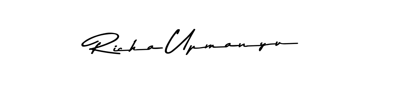 Check out images of Autograph of Richa Upmanyu name. Actor Richa Upmanyu Signature Style. Asem Kandis PERSONAL USE is a professional sign style online. Richa Upmanyu signature style 9 images and pictures png