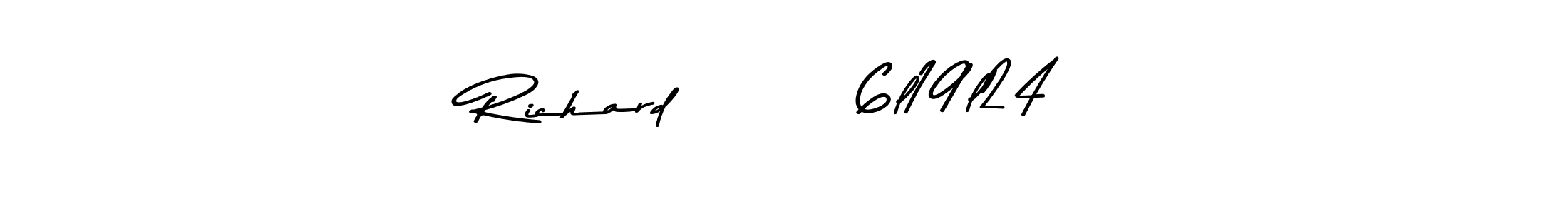 You should practise on your own different ways (Asem Kandis PERSONAL USE) to write your name (Richard        6l19l24) in signature. don't let someone else do it for you. Richard        6l19l24 signature style 9 images and pictures png