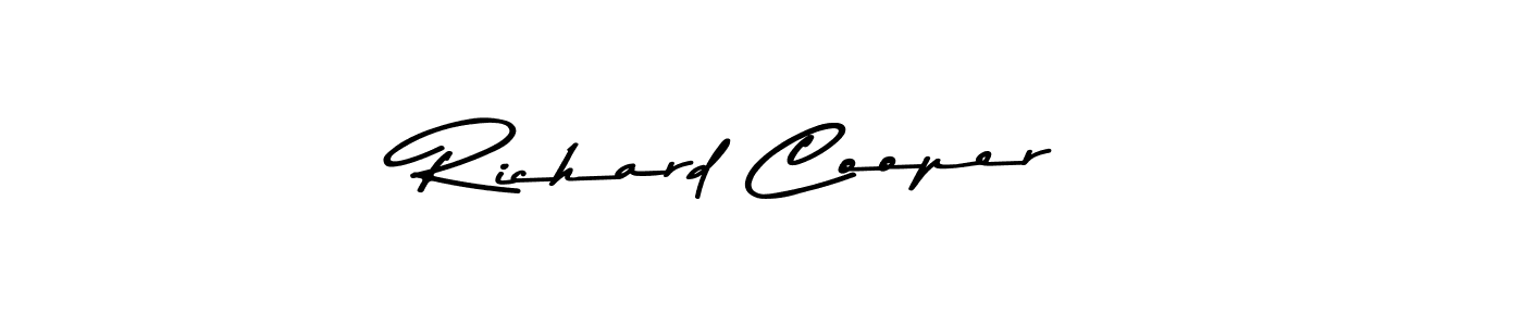 You should practise on your own different ways (Asem Kandis PERSONAL USE) to write your name (Richard Cooper) in signature. don't let someone else do it for you. Richard Cooper signature style 9 images and pictures png