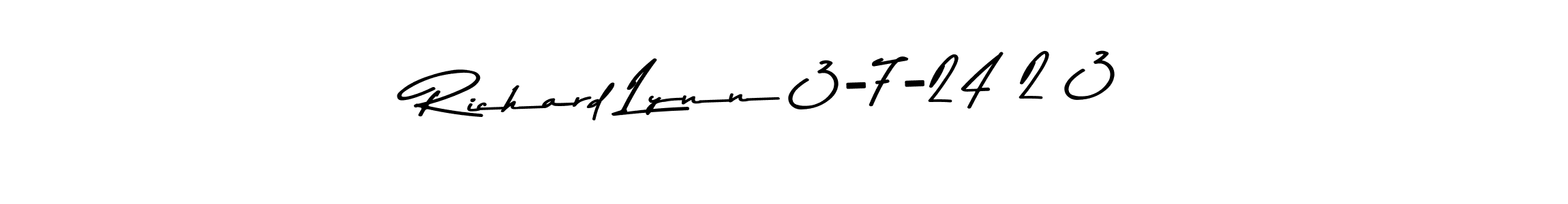 How to make Richard Lynn 3-7-24 2 3 signature? Asem Kandis PERSONAL USE is a professional autograph style. Create handwritten signature for Richard Lynn 3-7-24 2 3 name. Richard Lynn 3-7-24 2 3 signature style 9 images and pictures png