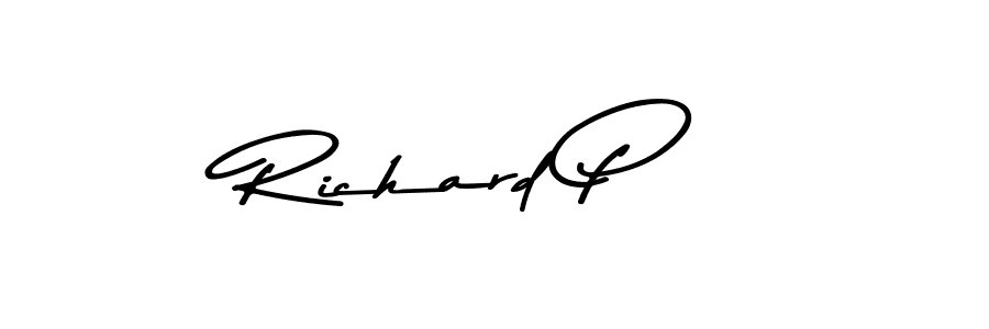 The best way (Asem Kandis PERSONAL USE) to make a short signature is to pick only two or three words in your name. The name Richard P include a total of six letters. For converting this name. Richard P signature style 9 images and pictures png