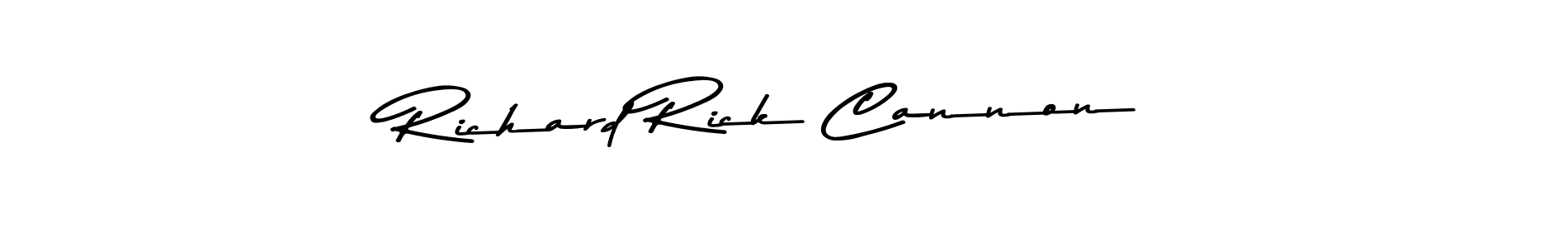 Also we have Richard Rick Cannon name is the best signature style. Create professional handwritten signature collection using Asem Kandis PERSONAL USE autograph style. Richard Rick Cannon signature style 9 images and pictures png
