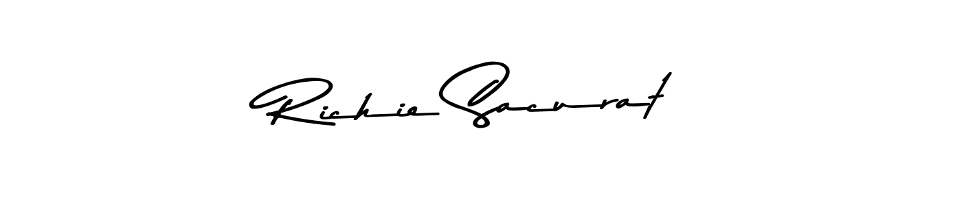 Once you've used our free online signature maker to create your best signature Asem Kandis PERSONAL USE style, it's time to enjoy all of the benefits that Richie Sacurat name signing documents. Richie Sacurat signature style 9 images and pictures png