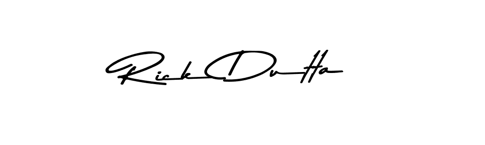How to make Rick Dutta signature? Asem Kandis PERSONAL USE is a professional autograph style. Create handwritten signature for Rick Dutta name. Rick Dutta signature style 9 images and pictures png