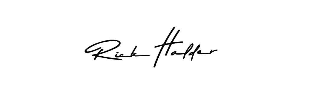 Here are the top 10 professional signature styles for the name Rick Halder. These are the best autograph styles you can use for your name. Rick Halder signature style 9 images and pictures png