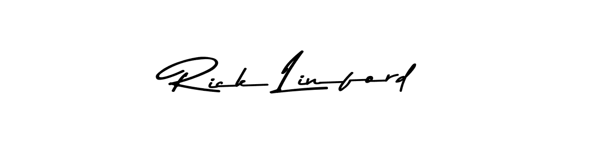 Make a beautiful signature design for name Rick Linford. Use this online signature maker to create a handwritten signature for free. Rick Linford signature style 9 images and pictures png