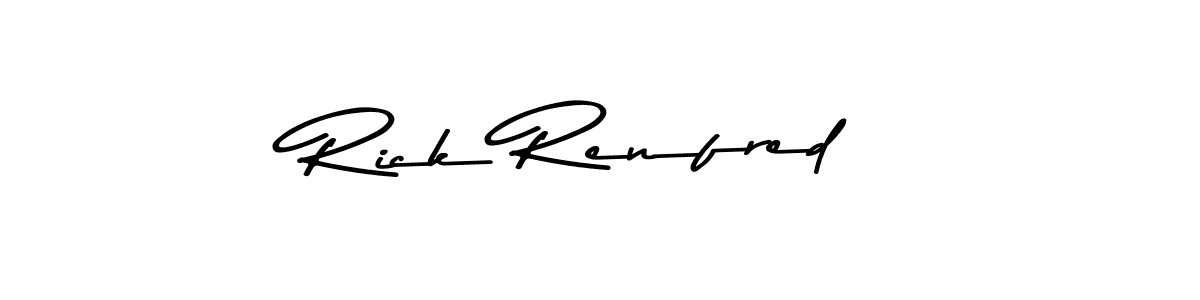 if you are searching for the best signature style for your name Rick Renfred. so please give up your signature search. here we have designed multiple signature styles  using Asem Kandis PERSONAL USE. Rick Renfred signature style 9 images and pictures png