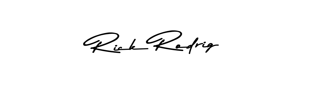 You should practise on your own different ways (Asem Kandis PERSONAL USE) to write your name (Rick Rodrig) in signature. don't let someone else do it for you. Rick Rodrig signature style 9 images and pictures png