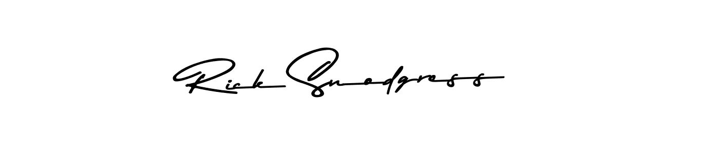 You should practise on your own different ways (Asem Kandis PERSONAL USE) to write your name (Rick Snodgress) in signature. don't let someone else do it for you. Rick Snodgress signature style 9 images and pictures png