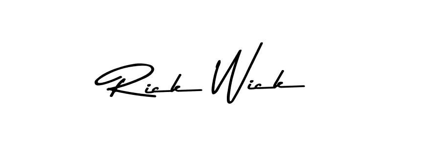 Best and Professional Signature Style for Rick Wick. Asem Kandis PERSONAL USE Best Signature Style Collection. Rick Wick signature style 9 images and pictures png