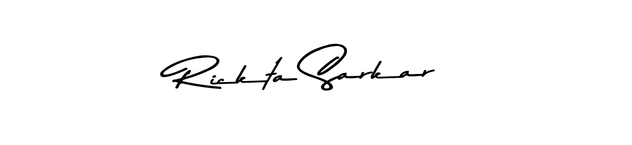 How to make Rickta Sarkar signature? Asem Kandis PERSONAL USE is a professional autograph style. Create handwritten signature for Rickta Sarkar name. Rickta Sarkar signature style 9 images and pictures png