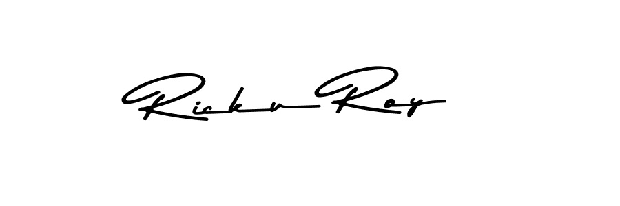 Make a beautiful signature design for name Ricku Roy. Use this online signature maker to create a handwritten signature for free. Ricku Roy signature style 9 images and pictures png