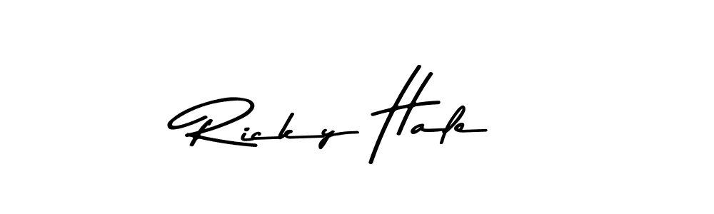 Use a signature maker to create a handwritten signature online. With this signature software, you can design (Asem Kandis PERSONAL USE) your own signature for name Ricky Hale. Ricky Hale signature style 9 images and pictures png