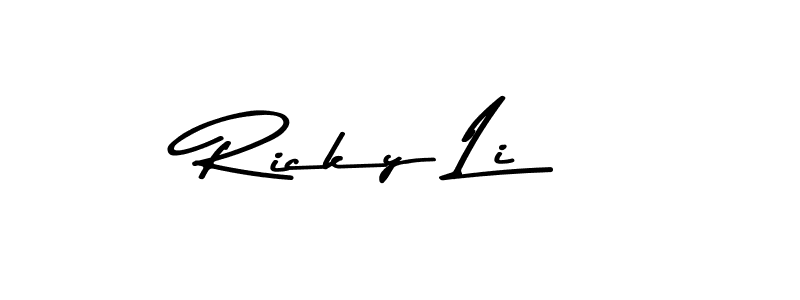 Asem Kandis PERSONAL USE is a professional signature style that is perfect for those who want to add a touch of class to their signature. It is also a great choice for those who want to make their signature more unique. Get Ricky Li name to fancy signature for free. Ricky Li signature style 9 images and pictures png