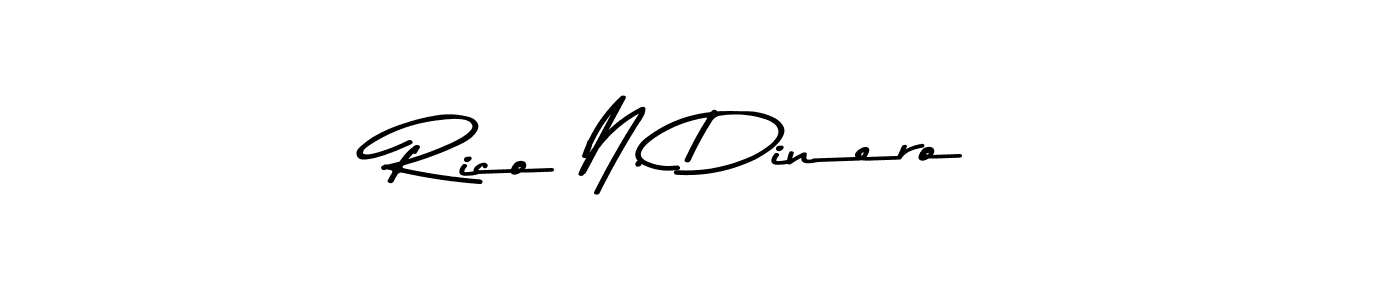 You can use this online signature creator to create a handwritten signature for the name Rico N. Dinero. This is the best online autograph maker. Rico N. Dinero signature style 9 images and pictures png