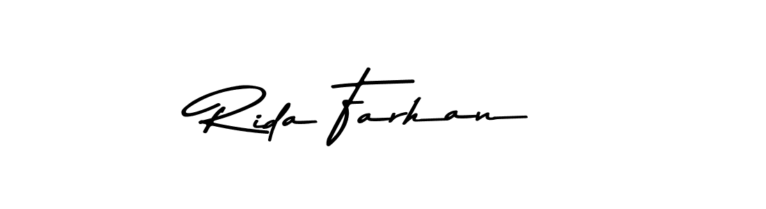 Here are the top 10 professional signature styles for the name Rida Farhan. These are the best autograph styles you can use for your name. Rida Farhan signature style 9 images and pictures png