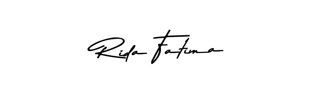 Also You can easily find your signature by using the search form. We will create Rida Fatima name handwritten signature images for you free of cost using Asem Kandis PERSONAL USE sign style. Rida Fatima signature style 9 images and pictures png