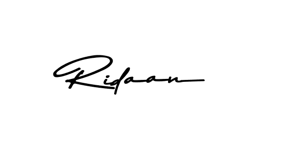 Ridaan stylish signature style. Best Handwritten Sign (Asem Kandis PERSONAL USE) for my name. Handwritten Signature Collection Ideas for my name Ridaan. Ridaan signature style 9 images and pictures png