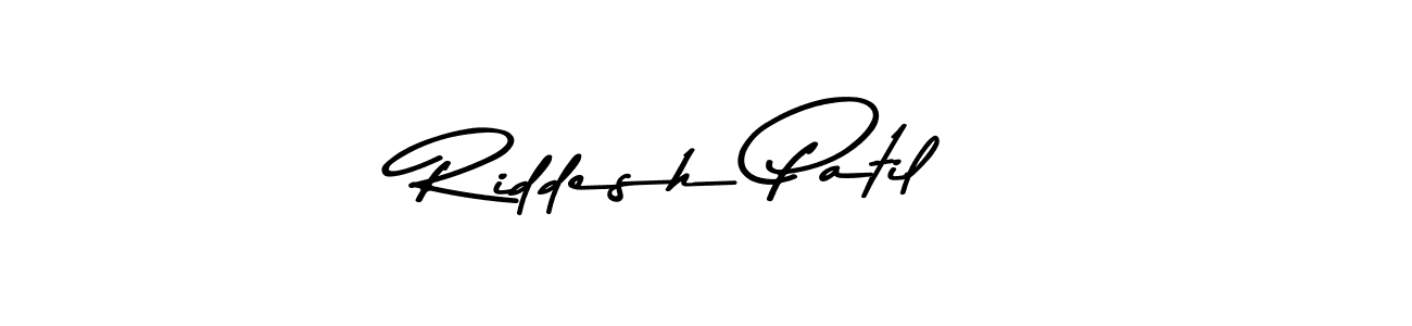 It looks lik you need a new signature style for name Riddesh Patil. Design unique handwritten (Asem Kandis PERSONAL USE) signature with our free signature maker in just a few clicks. Riddesh Patil signature style 9 images and pictures png