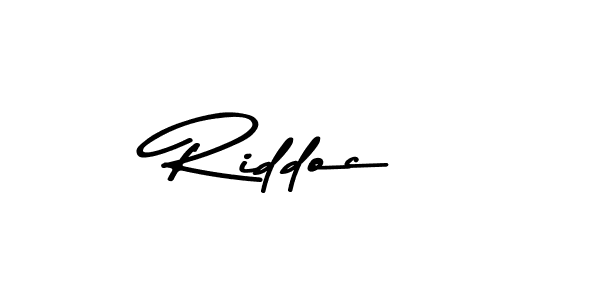 Here are the top 10 professional signature styles for the name Riddoc. These are the best autograph styles you can use for your name. Riddoc signature style 9 images and pictures png