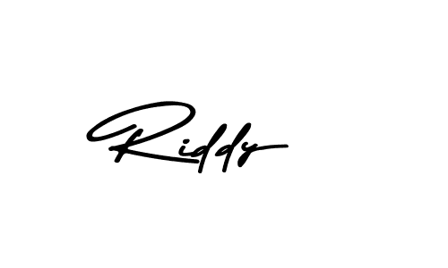 How to make Riddy signature? Asem Kandis PERSONAL USE is a professional autograph style. Create handwritten signature for Riddy name. Riddy signature style 9 images and pictures png